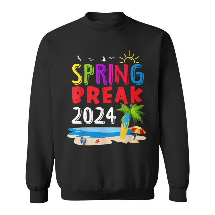 Matching Group Spring Break 2024 Family Vacation Vintage Sweatshirt