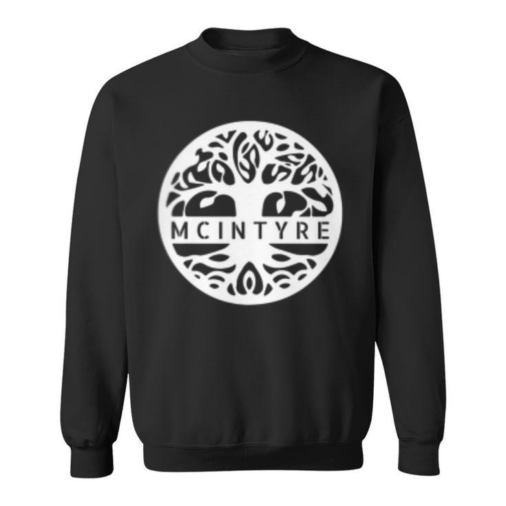 Mcintyre Personalized Irish Name Celtic Tree Of Life Sweatshirt