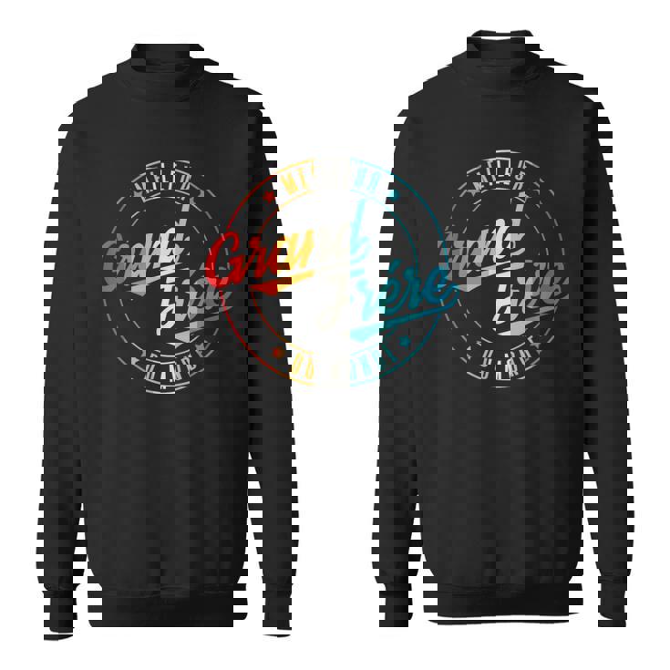 Meilleur Grand Frére Du Monde Cadeau Pour Grand Frére Sweater e