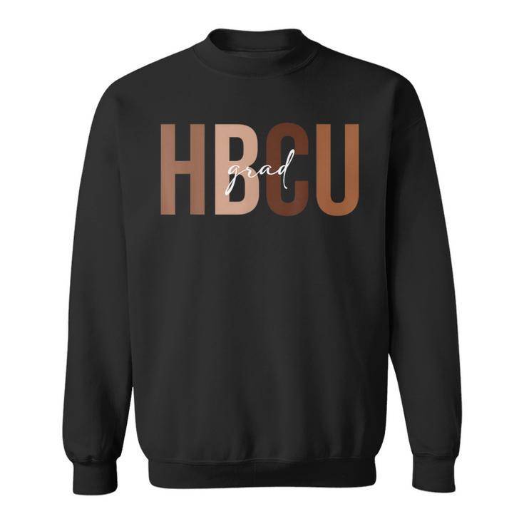 Melanin Historical Black College Alumni Hbcu Grad Sweatshirt