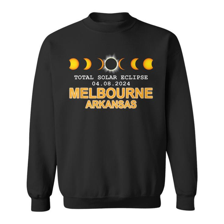 Melbourne Arkansas Total Solar Eclipse 2024 Sweatshirt