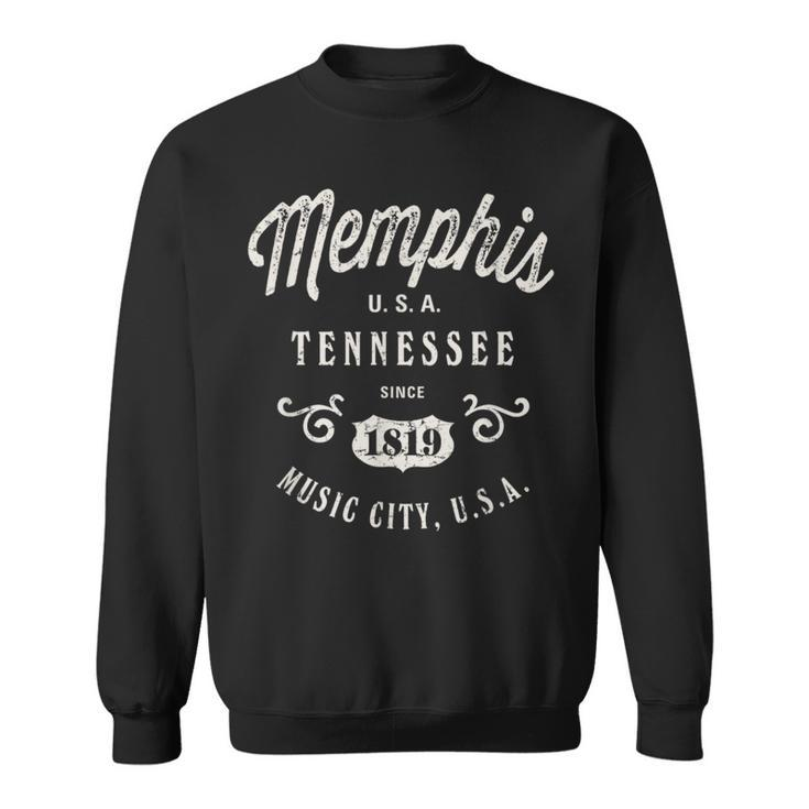 Memphis Tennessee Usa Vintage Sweatshirt