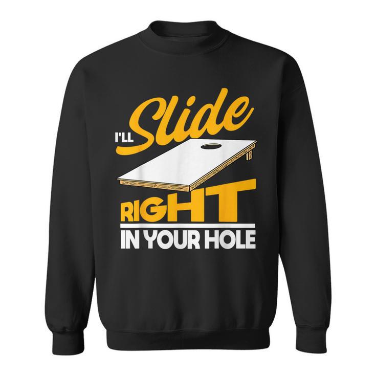 Men's Joke For The Sport Of Cornhole Sweatshirt