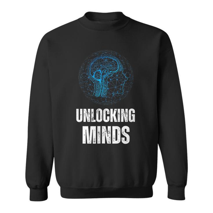 Mentalism Unlock Minds Mentalist Hypnotist Magician Sweatshirt