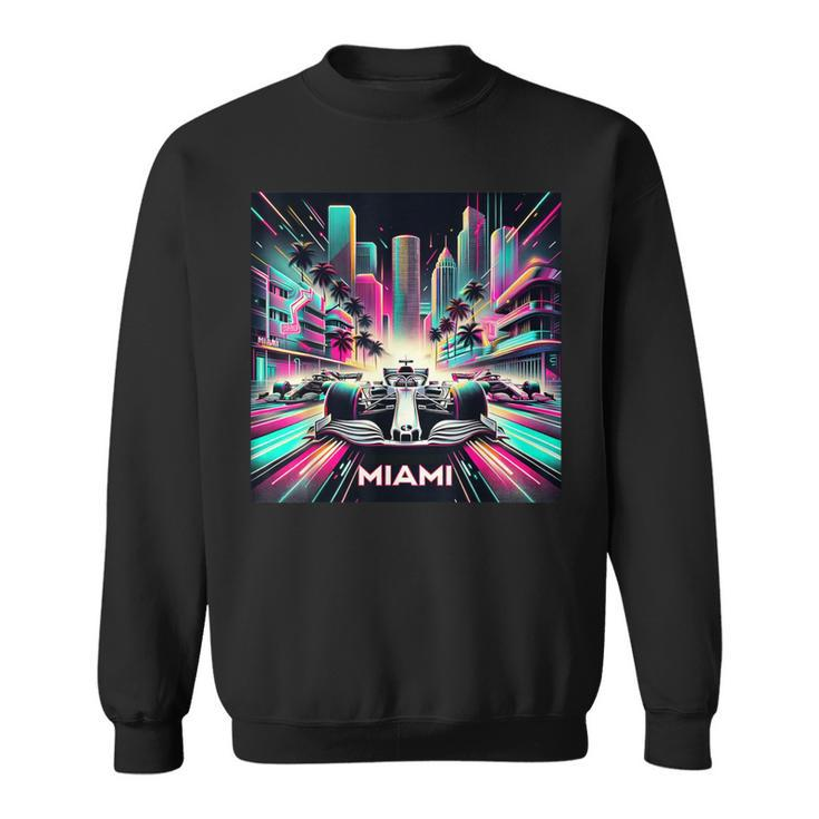 Miami Formula Racing Circuits Sport Sweatshirt