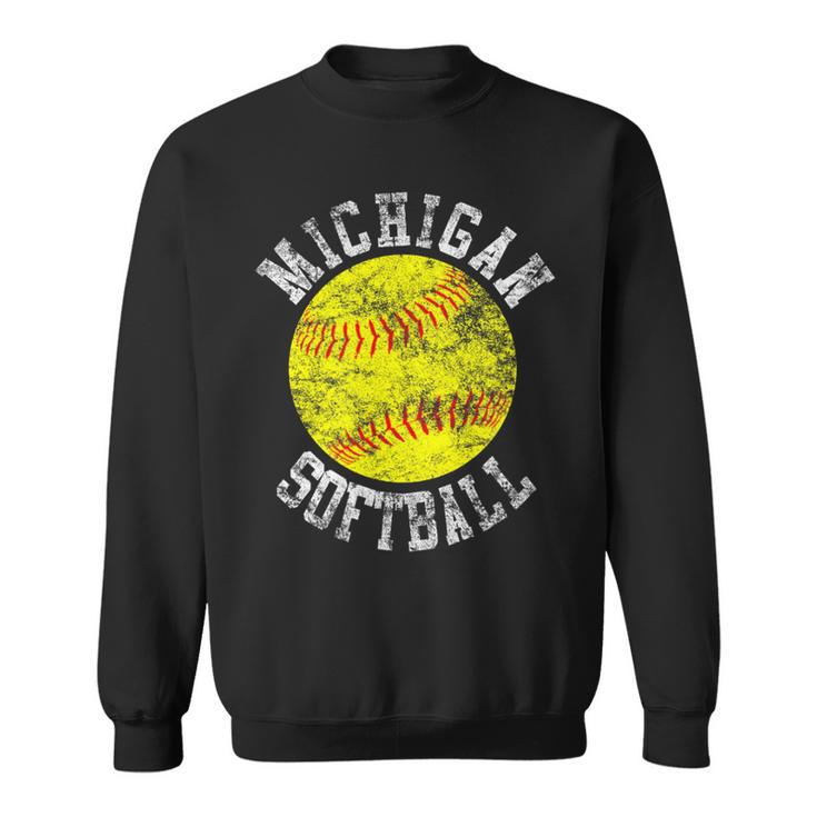 Michigan Softball Sweatshirt