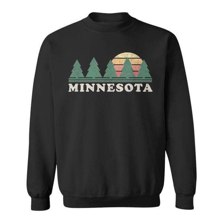 Minnesota Mn Vintage Graphic Retro 70S Sweatshirt