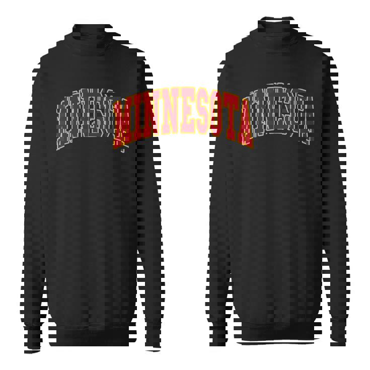 Minnesota Throwback Print Classic Sweatshirt