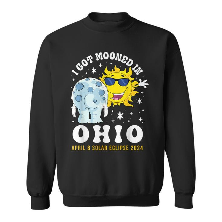 I Got Mooned In Ohio Total Solar Eclipse 2024 Sweatshirt