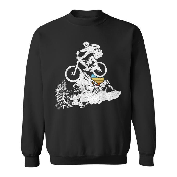 Mtb Vintage Bike Fans Boys Youth Mtb Accessories Sweatshirt