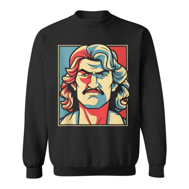 Mullet Poster Redneck Pride Mullet Sweatshirt