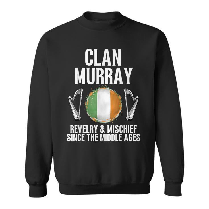 Murray Surname Irish Family Name Heraldic Celtic Clan Sweatshirt