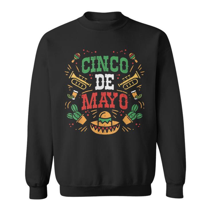 Music Festival Party Mexican Cinco De Mayo 2020 Sweatshirt