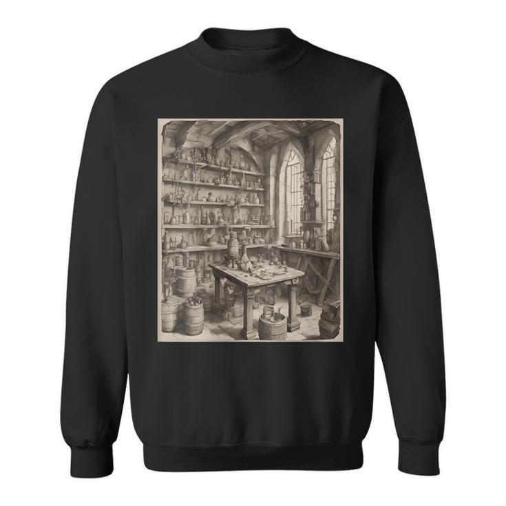 Mysterious Renaissance Alchemy Sweatshirt