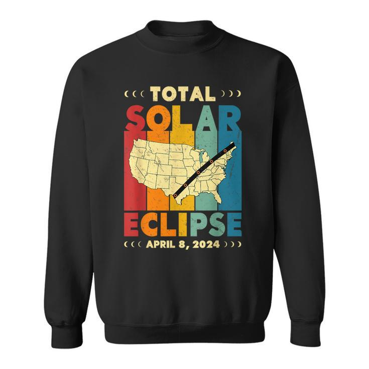 Mystical Solar Eclipse Cosmic Phenomenon Total Solar Sweatshirt