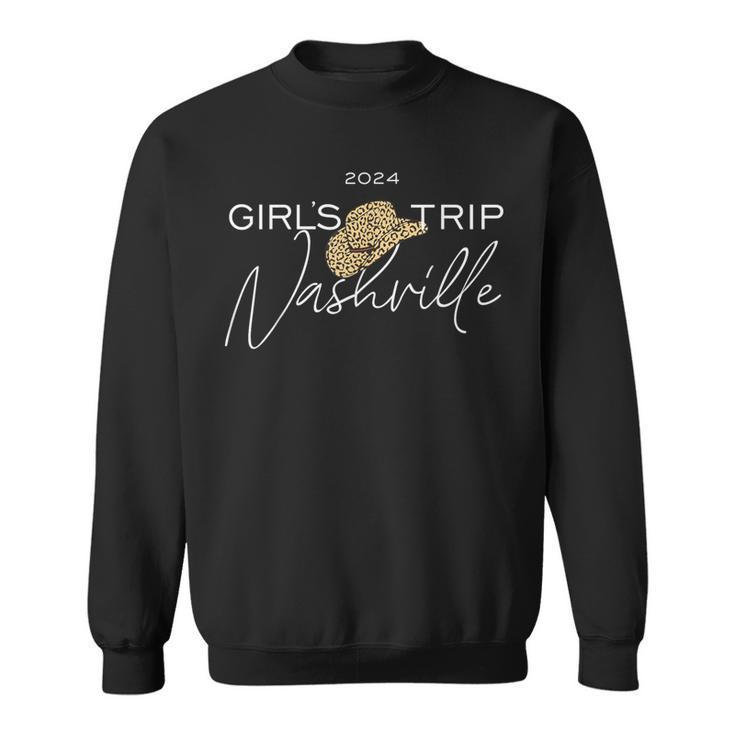 Nashville Girls Trip 2024 Nash Weekend Boots Booze Besties Sweatshirt