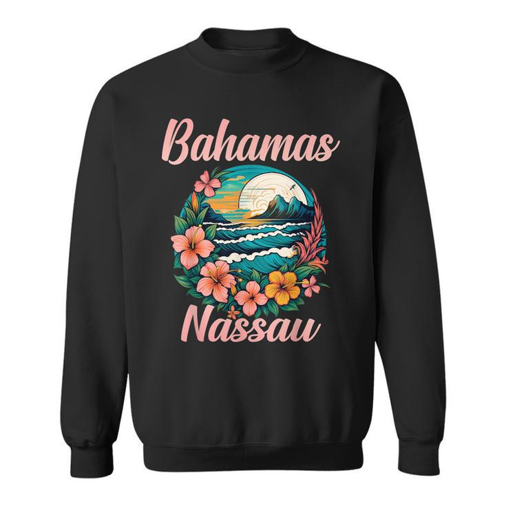 Nassau Bahamas Vacation Proud Bahamas Bahamian Beach Sweatshirt