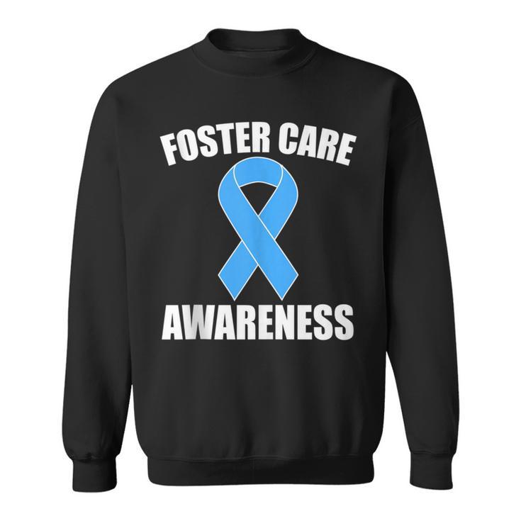 National Foster Care Month Blue Ribbon Foster Care Awareness Sweatshirt