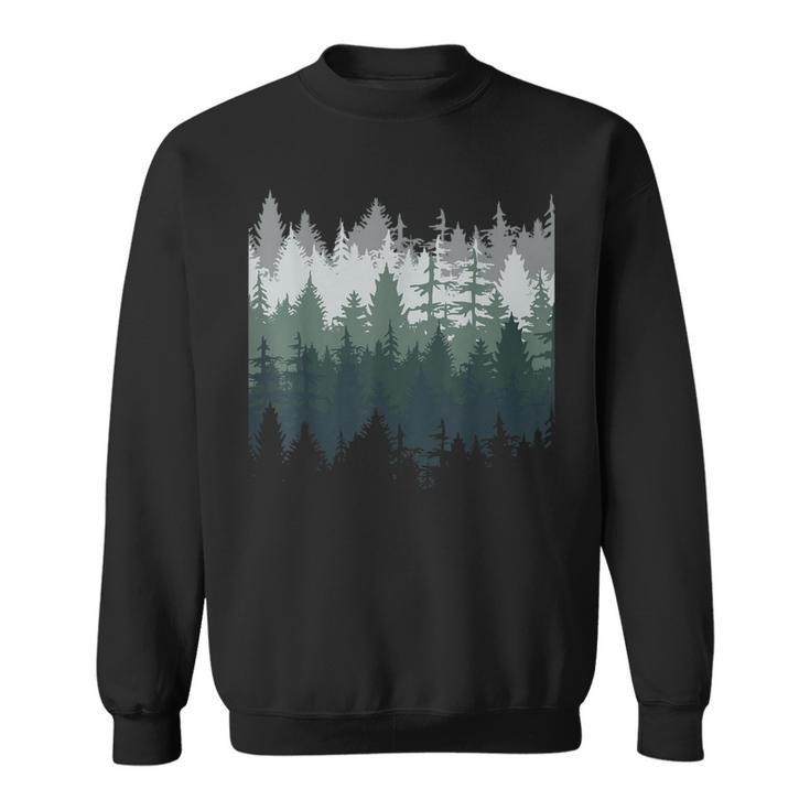 Nature Trees And Forest Sweatshirt