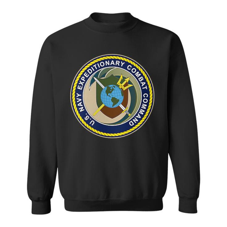 Navy Expeditionary Combat Command Veteran Patch Sweatshirt