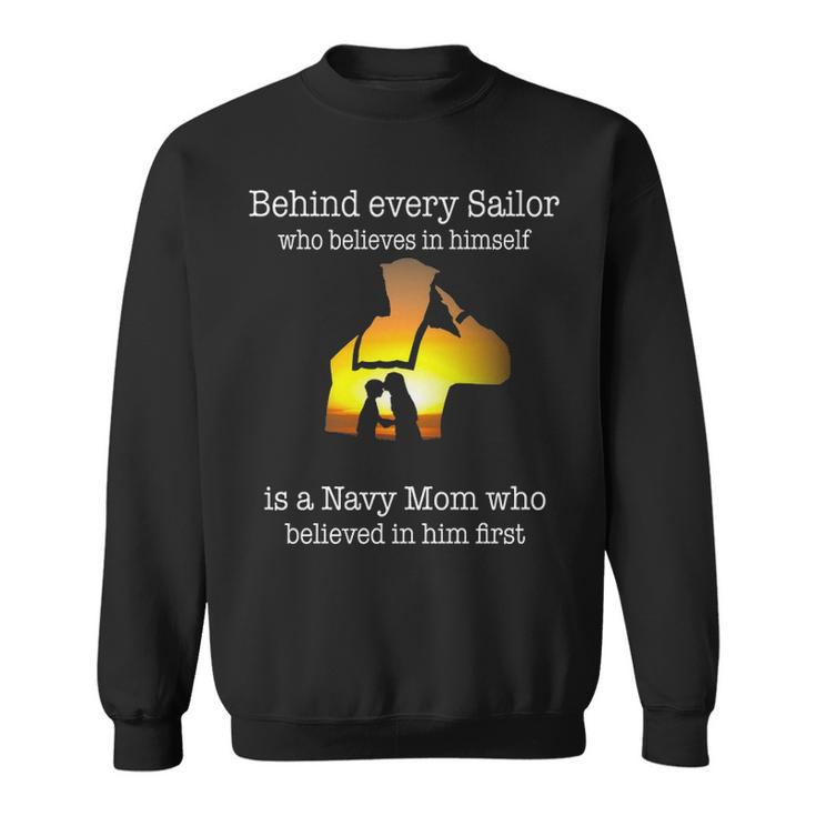 Navy Mom Pride Sweatshirt