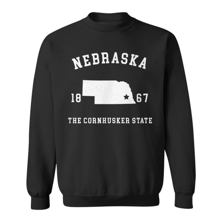 Nebraska Cornhusker State Vintage T Sweatshirt