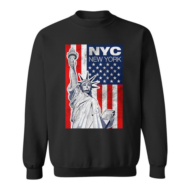 New York City Statue Of Liberty T Cool New York City Sweatshirt