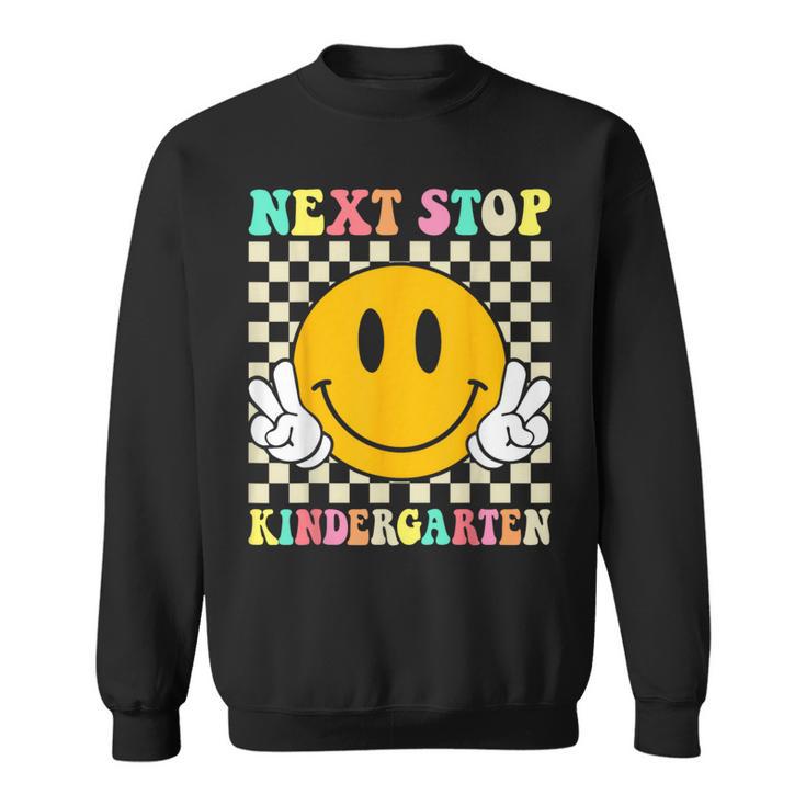 Next Stop Kindergarten Preschool Graduation Graduate 2024 Sweatshirt