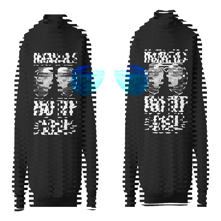 Niagara Falls Road Trip 2024 Sunglasses Family Vacation Sweatshirt