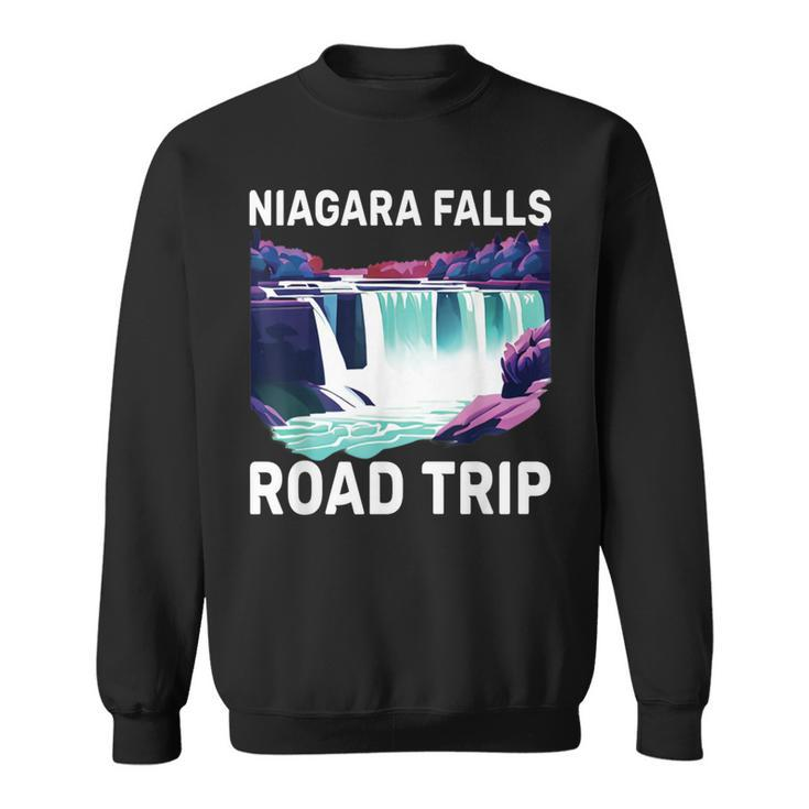 Niagara Falls Road Trip Souvenir Summer Vacation Niagara Sweatshirt
