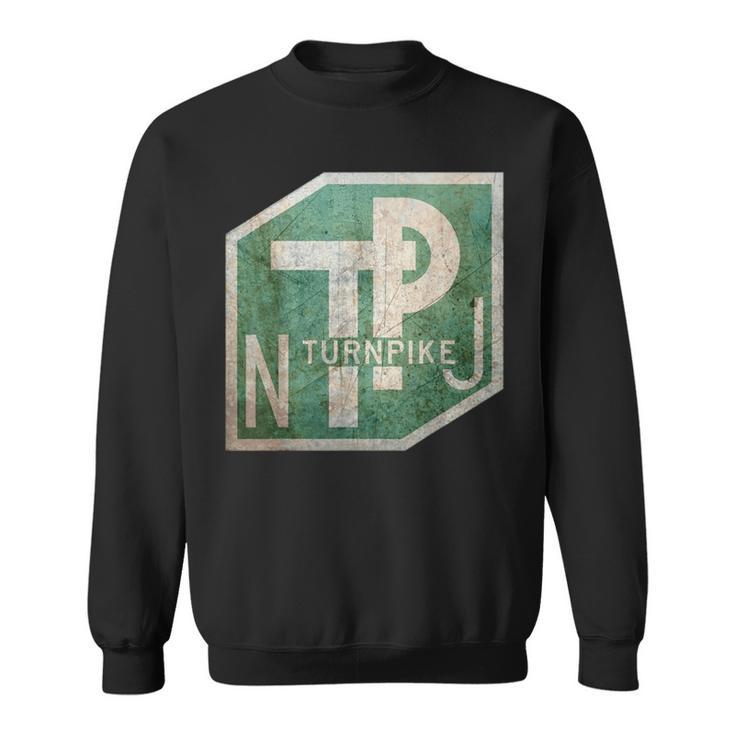 Nj Turnpike Nj Locals Visitors New Jersey Garden State Sweatshirt