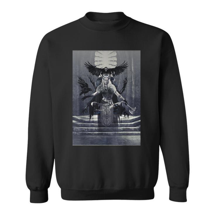 Nordic Goddess Hel Nordic Mythology Sweatshirt