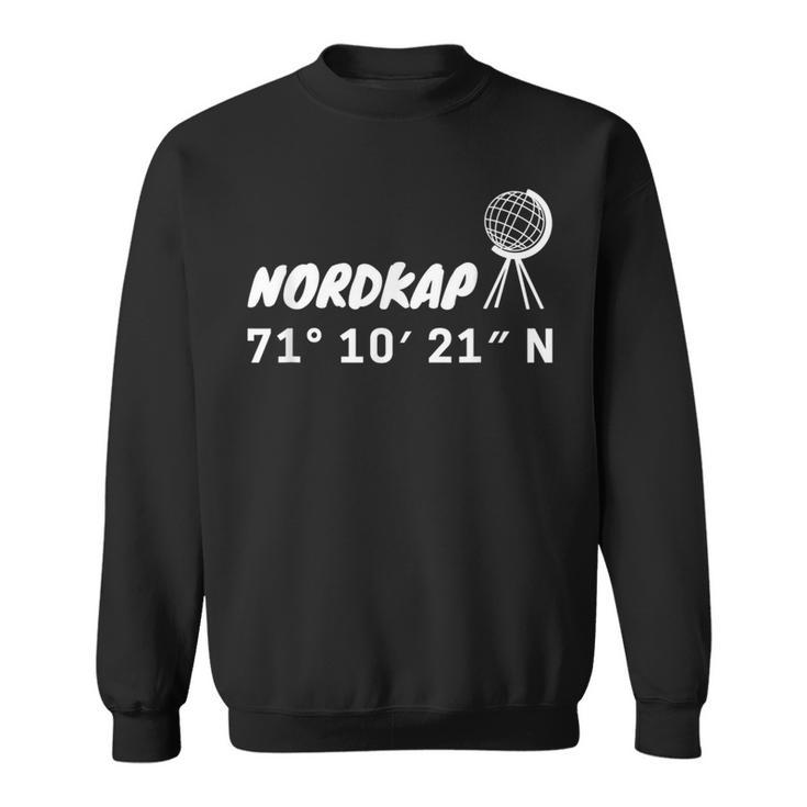 Nordkap Coordinates Sweatshirt