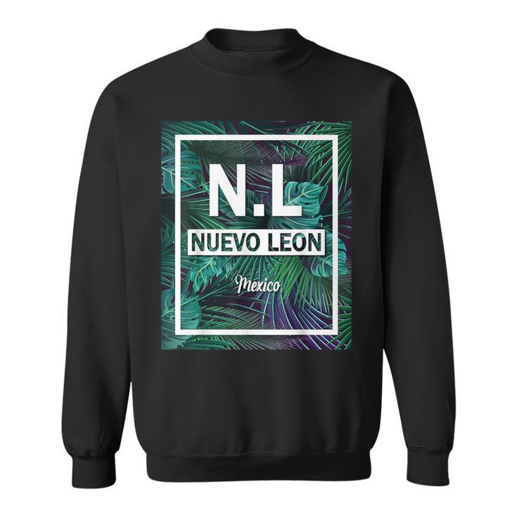 Nuevo Leon Mexico Palms T Sweatshirt