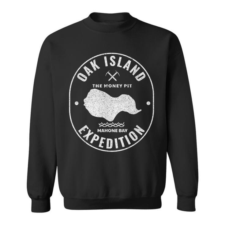 Oak Island Expedition Treasure Hunting Retro Mystery Sweatshirt