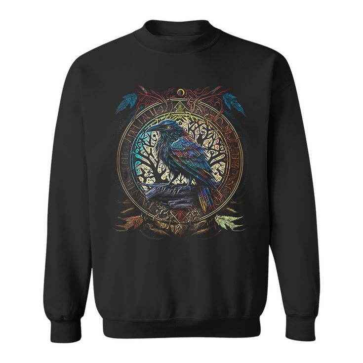 Odin's Raven Northman Valhalla Norse Mythology Sweatshirt