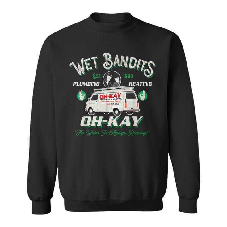 Oh Kay Bandits Plumbing And Wet Retro Heating Sweatshirt