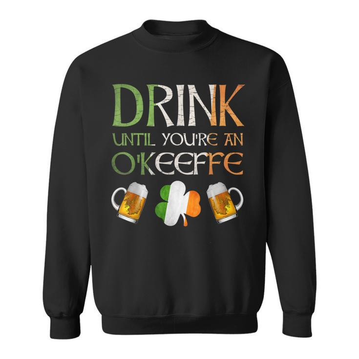 O'keeffe Family Name For Proud Irish From Ireland Sweatshirt