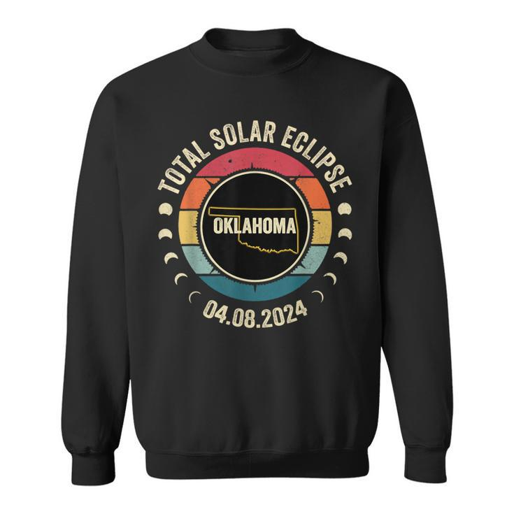 Oklahoma Total Solar Eclipse 2024 American Totality April 8 Sweatshirt