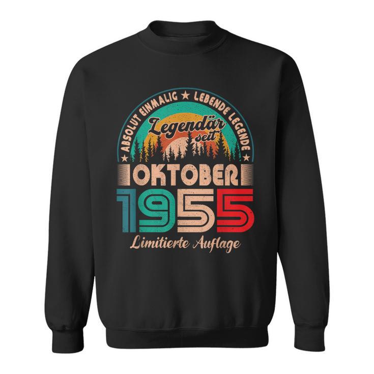 Oktober 1955 Geburtstag Legendär Seit Oktober 1955 Sweatshirt