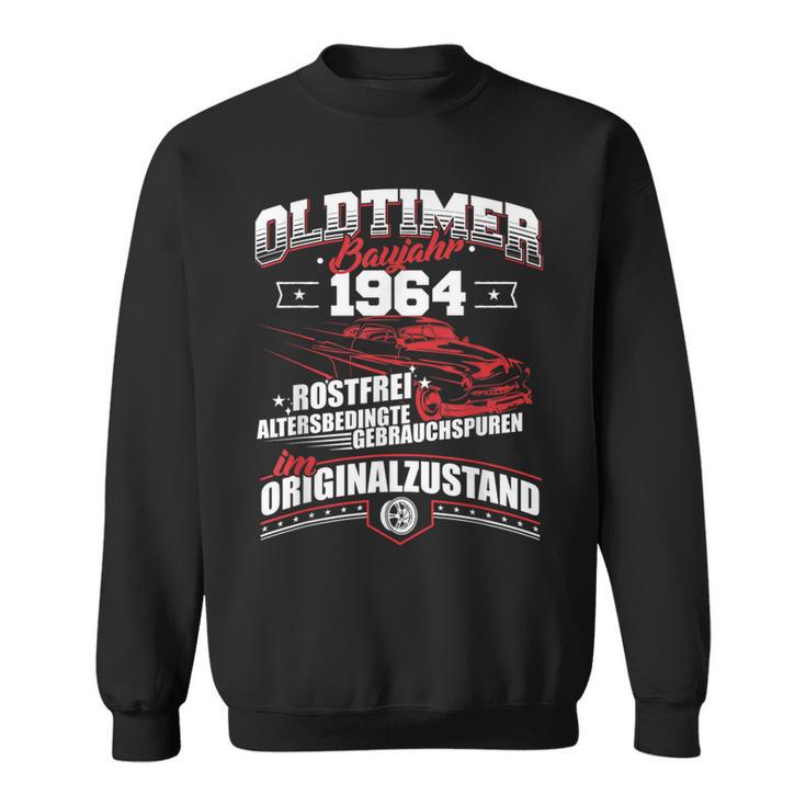 Oldtimer Baujahr 1964Intage Birthday Sweatshirt