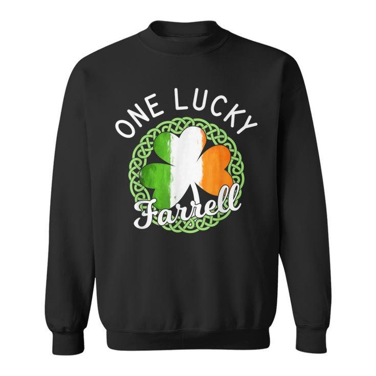 One Lucky Farrell Irish Family Name Sweatshirt
