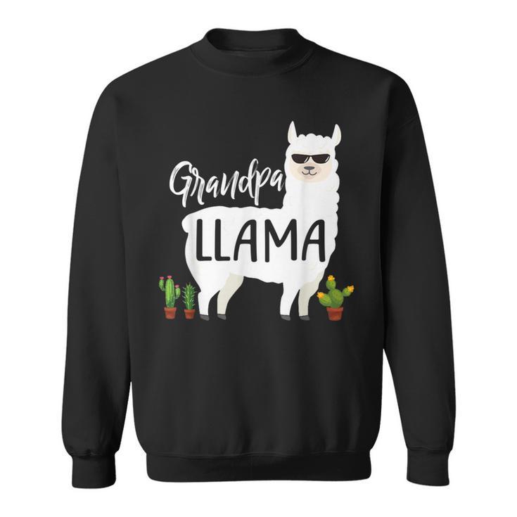 Opa Lama Geschenk Für Männer Papa Sweatshirt