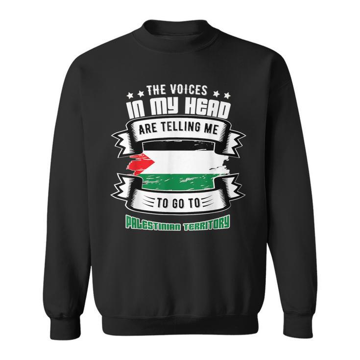 Palestinian Territory In My Head Sweatshirt