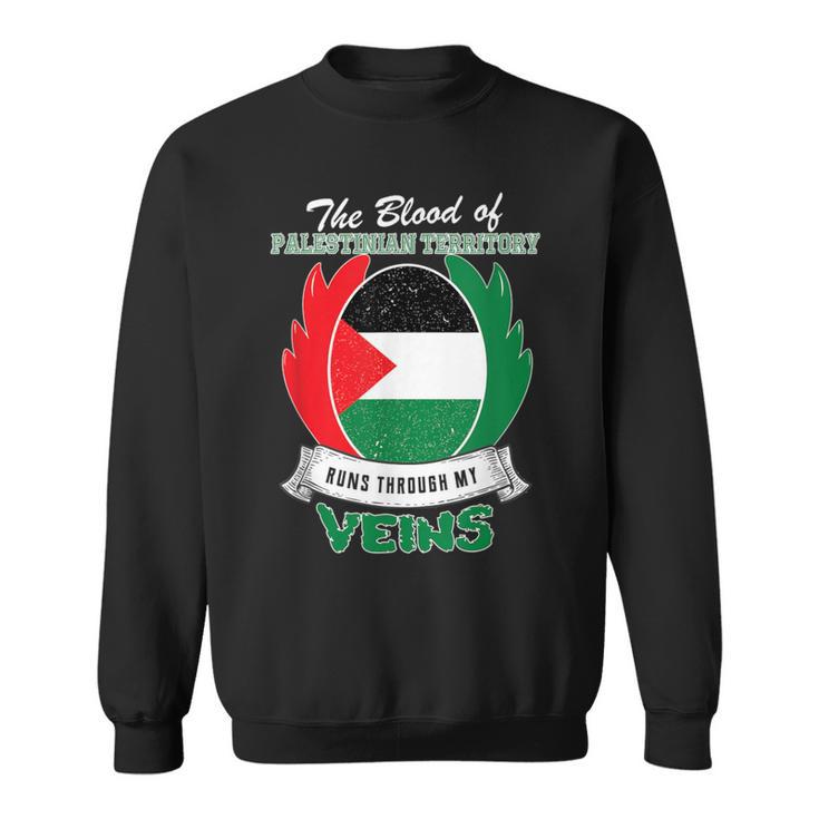 Palestinian Territory In My Veins Sweatshirt