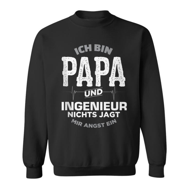 Papa Und Ingenieur Freund Mann Mechaniker Elektriker Sweatshirt