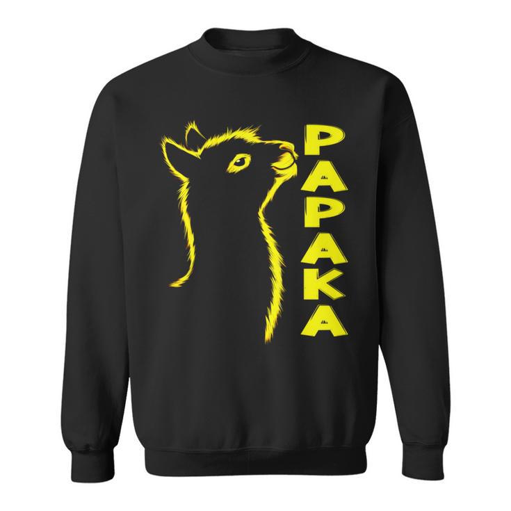 Papakaatertag Bester Papa Alpaka Sweatshirt