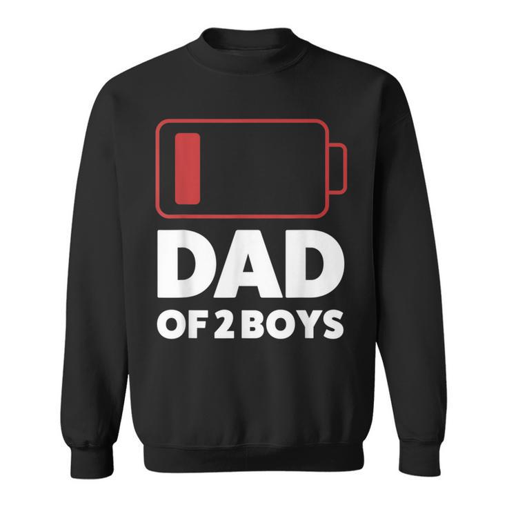 Papaon 2 Boys Papa Des Son Sweatshirt