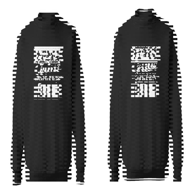 Papas Geniaux Sont Nes En Fevrier T-Shirt Sweater e
