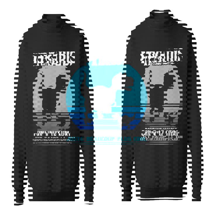 Papysaurus Comme Un Papy Normal Grand-Père Sweater e